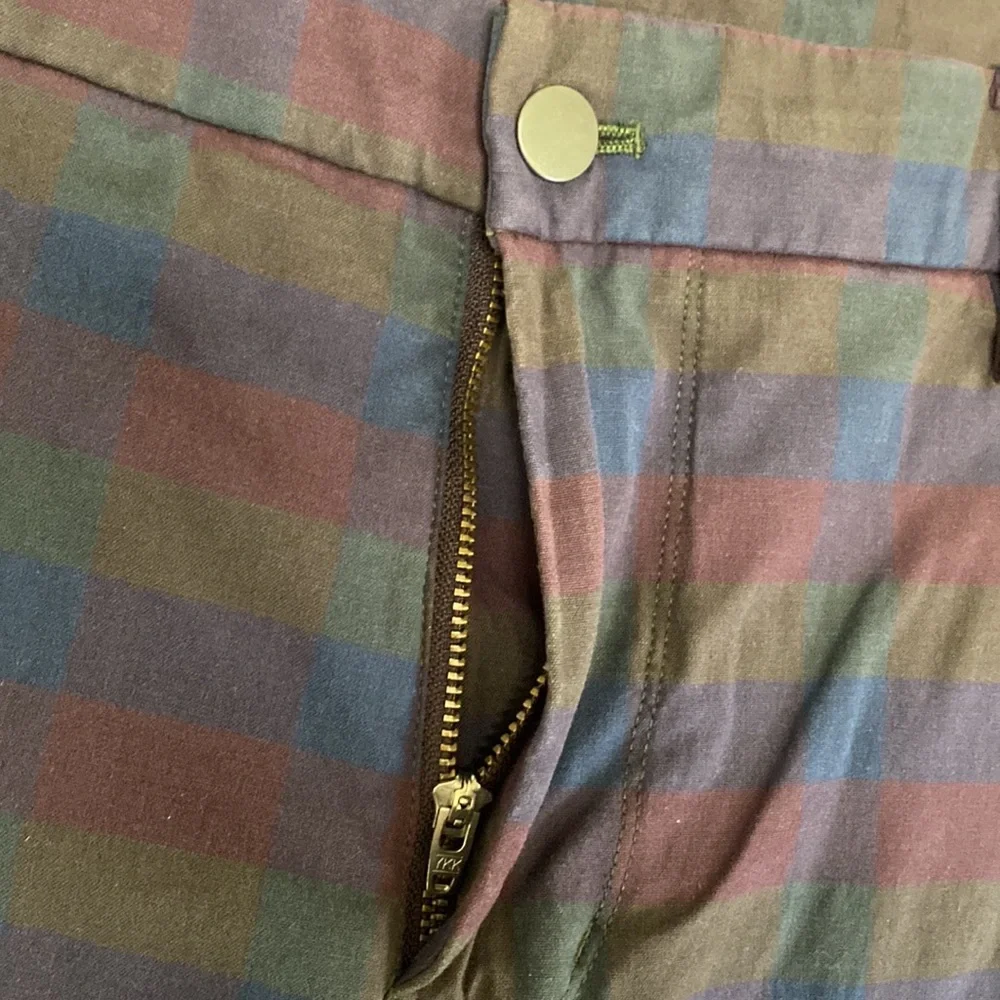 Lululemon Plaid Stretch Commission Shorts